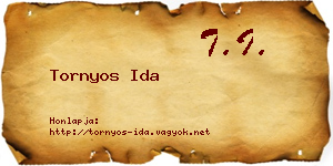 Tornyos Ida névjegykártya
